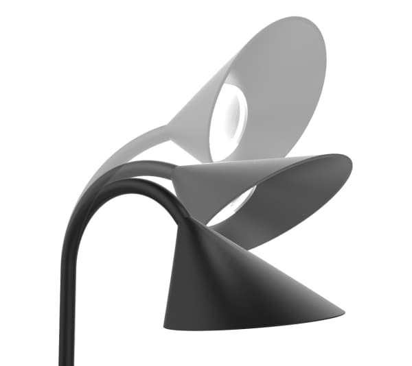 Bordlampe Unilux Sol LED sort