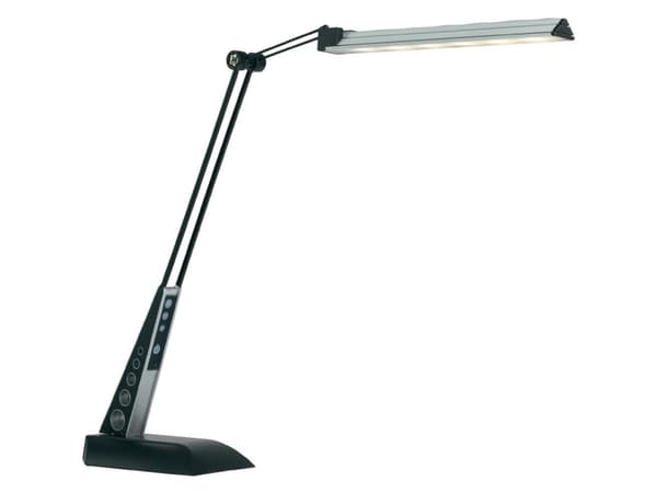 Brilliant Jaap G92734/06 LED-skrivebordslampe LED (RGB) LED indbygget 6 W Sort, Krom