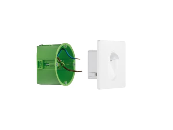 Paulmann 929.23, Nedtryckbar spotlight, LED, 50 LM, Vit