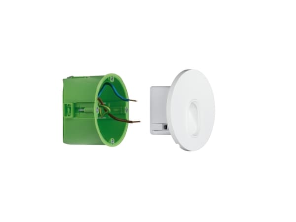 Paulmann 929.24, Innsunket spotlight, LED, 50 lm, Hvit
