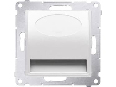 Stair light fitting Kontakt-Simon Simon 54 LED white (DOS14.01/11)