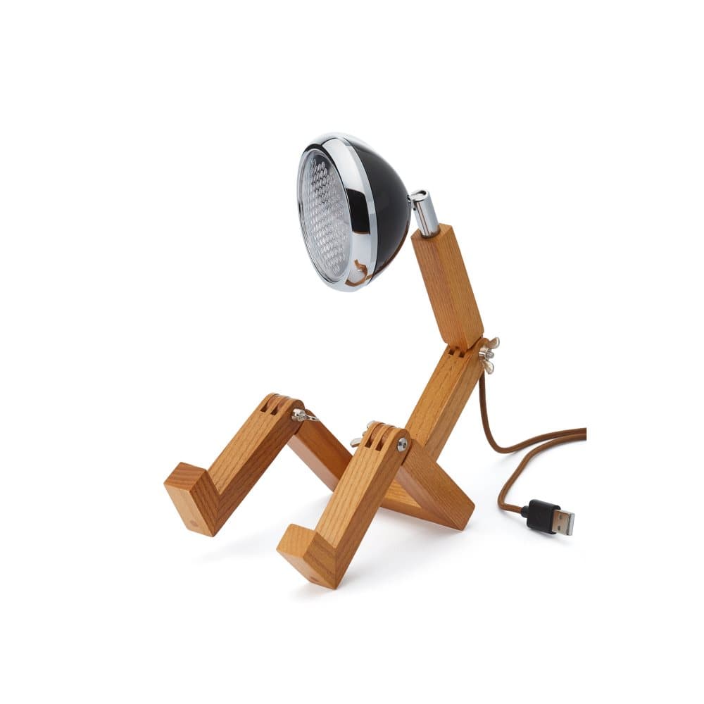 Mini Mr Wattson Bordslampa Ash - Fashion Black