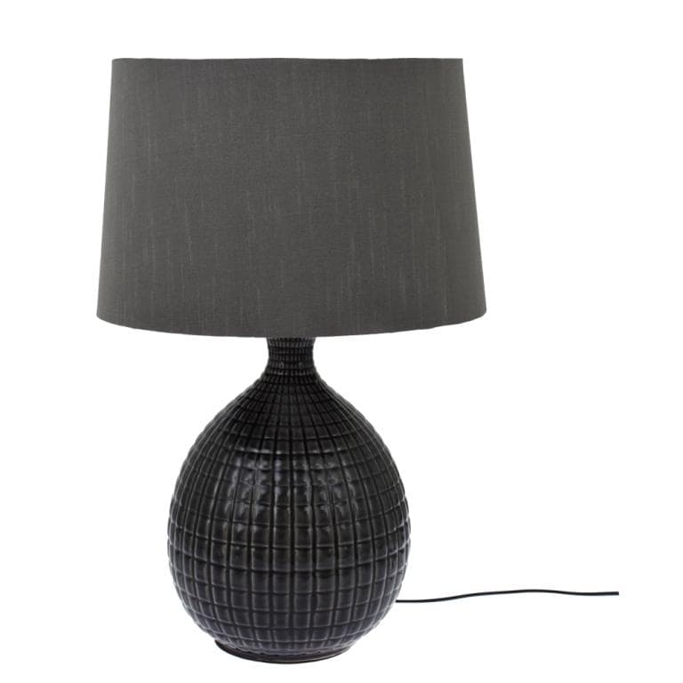 Gilbert Gilbert Bordlampe Grå Keramik 56 cm