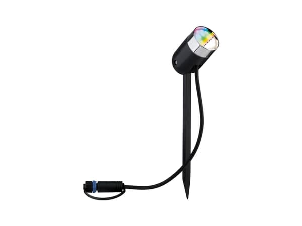 Paulmann colour Spot Pike Set RGBW Zigbee 94284 Belysningssystem Plug&Shine ZigBee LED (RGB) 4.5 W Varmhvid Antracit