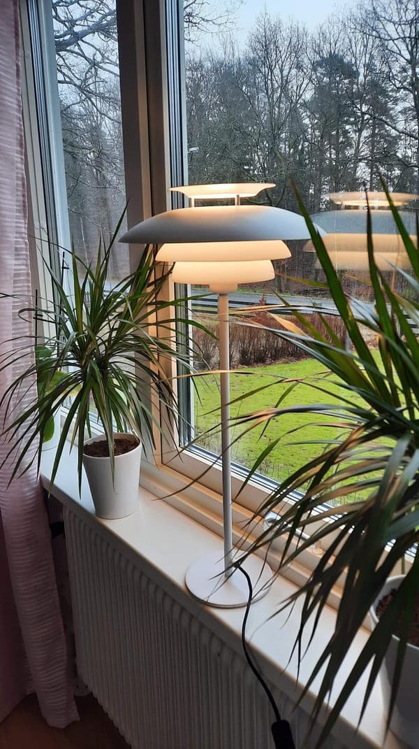 Bordslampa Miriam Vit 65 cm