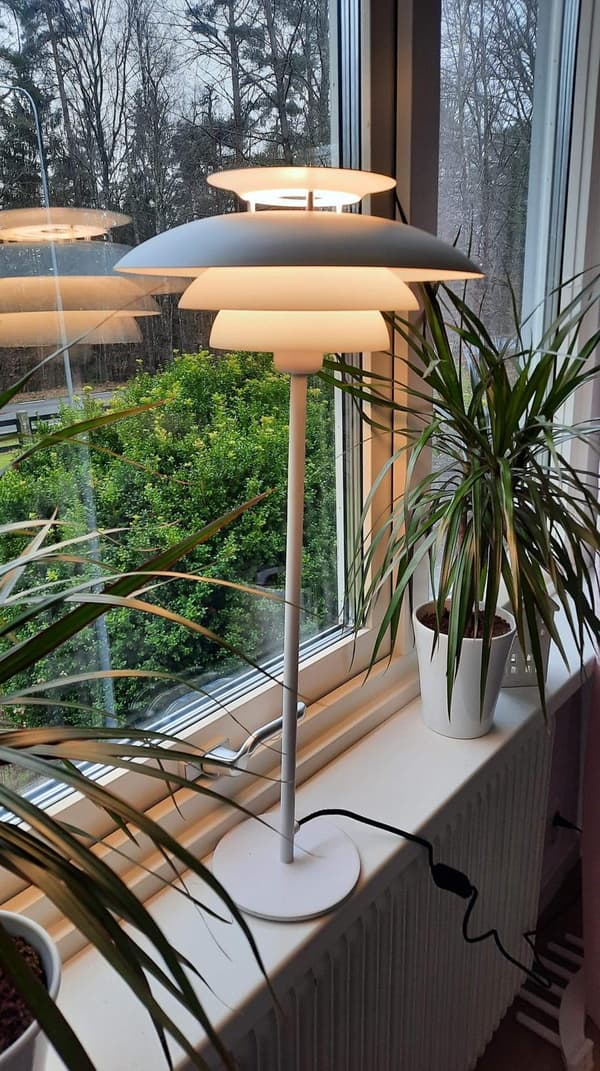Bordslampa Miriam Vit 65 cm
