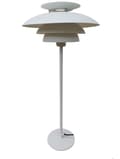 Miniatyrbild 1 av 9: Bordslampa Miriam Vit 65 cm