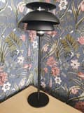 Miniatyrbild 4 av 6: Bordslampa Flora Svart 55 cm - Eklunds Metall