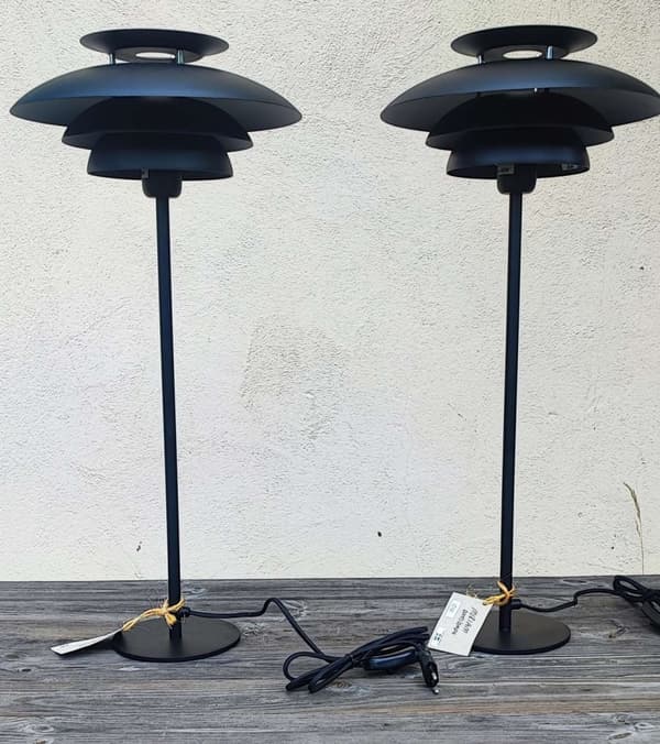 Bordslampa Miriam Svart 65 cm