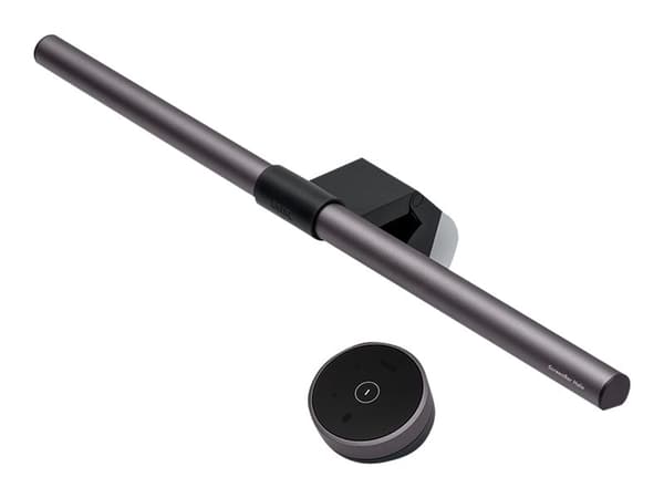 BenQ ScreenBar Halo - Skärmläsarlampa - LED - klämmonterbar - 6.5 W - 2700-6500 K - grå