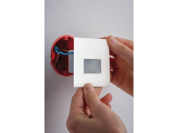 Paulmann 93093, Nedtryckbar spotlight, Glödlampan/-lamporna kan inte bytas ut, 1 lampor, LED, 2700 K, Vit
