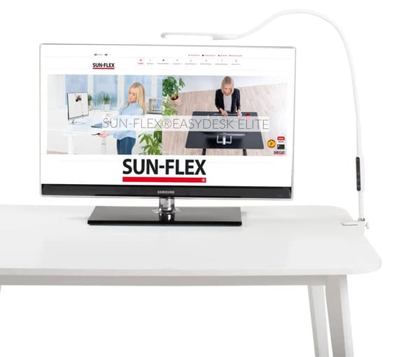 Bordlampe SUN-FLEX®DESKLITE™ Hvid