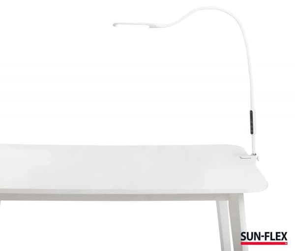 Bordlampe SUN-FLEX®DESKLITE™ Hvid