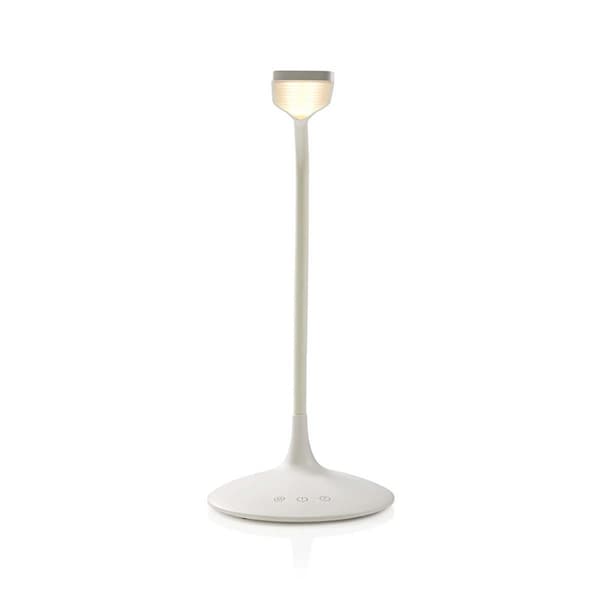 Nedis LED bordlampe | Dimbar | 250 lm | Oppladningsbar | Touch Function | Hvit