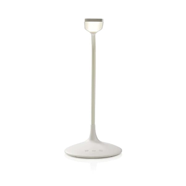 Nedis LED bordlampe | Dimbar | 250 lm | Oppladningsbar | Touch Function | Hvit