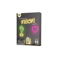 Miniatyrbillede 4 af 4: Forever Light Neon LED-lys Kat, batteri + USB FLNEO4, Pink