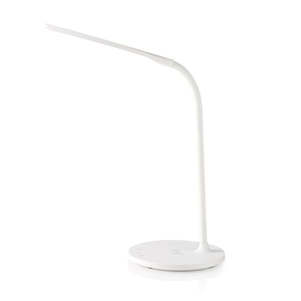 Nedis LED-Pöytävalaisin Langattomalla Latauksella | Himmennin | LED / Qi | 10 W | Himmennyksellä | Kylmä Valkoinen / Lämmin Valkoinen / Luonnonvalkoin