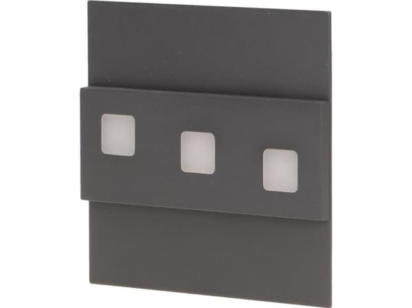 Trappearmatur Orno Lepus LED-grafitt (OR-OS-1531L6/GR)
