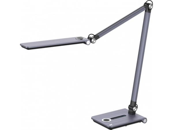 Maxcom skrivebordslampe sølv (MAXCOMML5000)