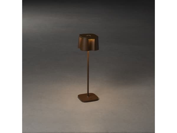 Konstsmide Nice, Rostfärgad, Gjuten aluminium, Universal, Svart, IP54, III