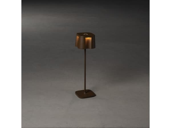 Konstsmide Nice, Rostfärgad, Gjuten aluminium, Universal, Svart, IP54, III