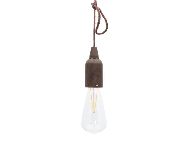 Securit® LED lamper til parasol COPENHAGEN, ledningsfri og genopladelig, 3 stk., brun