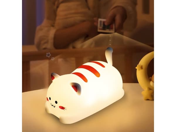 Media-Tech POKKY Happy Kitty lasten yöpöytälamppu MT226