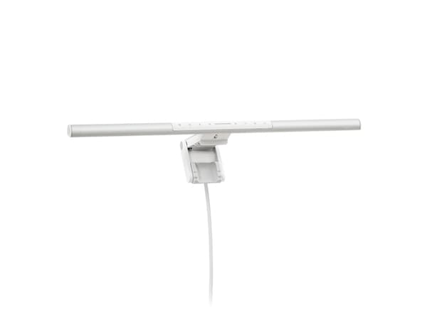 BenQ ScreenBar Pro - Skjermleselampe - LED - klemmemonterbar - neutral light/warm light - 2700-6500 K - sølv