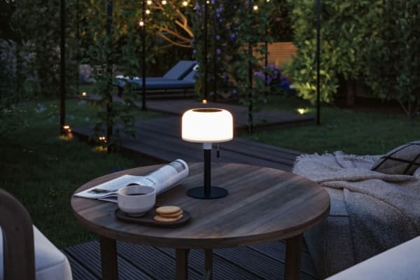 Paulmann Solar Bartja, Svart, Vit, Metall, Plast, Universal, IP44, III, Glödlampan/-lamporna kan inte bytas ut