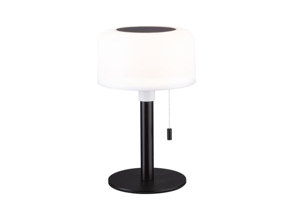 Paulmann Solar Bartja, Svart, Vit, Metall, Plast, Universal, IP44, III, Glödlampan/-lamporna kan inte bytas ut Svart, Vit
