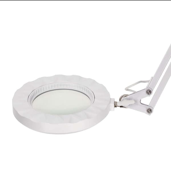 Nedis Forstørrelsesbordlampe | Linsestyrke: 3 Diopter | 6500 K | 6 W | 700 lm | Hvit