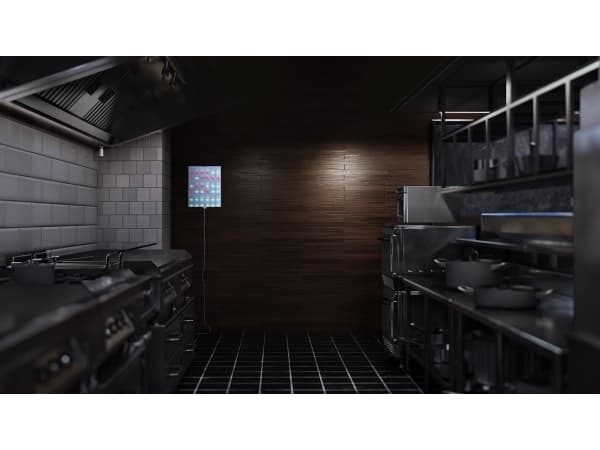 Securit® AMSTERDAM LED Fyrfadslys 12 stk. + ladest., hvidt lys