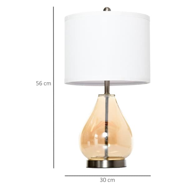 Bordslampa Set, B31-251, Ø30 x 56H cm, Amber