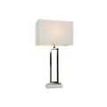 Miniatyrbild 6 av 6: Bordslampa Home ESPRIT Vit Silvrig 50 W 220 V