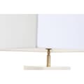 Miniatyrbild 5 av 6: Bordslampa Home ESPRIT Vit Gyllene 50 W 220 V