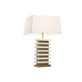Miniatyrbild 6 av 6: Bordslampa Home ESPRIT Vit Gyllene 50 W 220 V