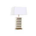 Miniatyrbild 1 av 6: Bordslampa Home ESPRIT Vit Gyllene 50 W 220 V
