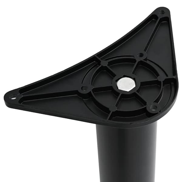 vidaXL 4 Height justerbare Bordben Sort 1100 mm