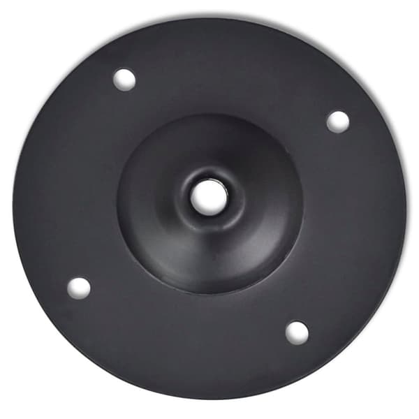 vidaXL teleskopiske bordben i sort 710 mm - 1100 mm