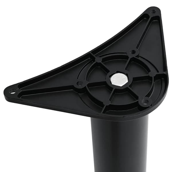 vidaXL 4 Korkeussäädettävää Pöydän Jalkaa Musta 710 mm