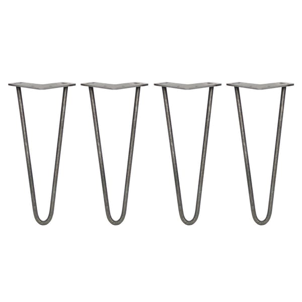 4 x 30 cm Hårnålsben - 2 Stänger - 10 mm - Stål