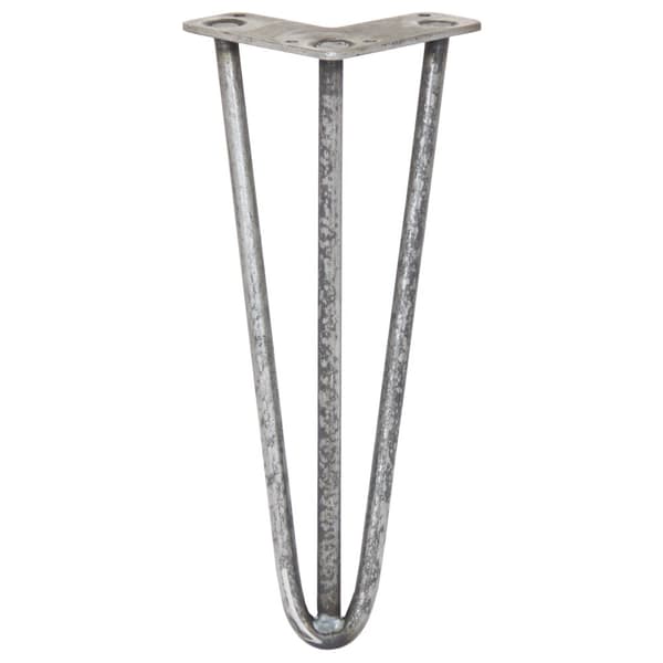 4 x 30 cm Hårnålsben - 3 Stänger - 12 mm - Stål