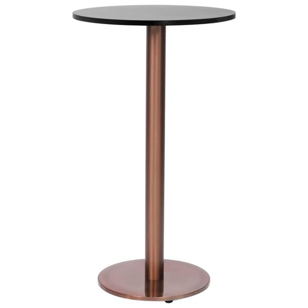 vidaXL Bordben til bistrobord gull Ø45x107 cm rustfritt stål