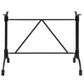 Pikkukuva 3 / 7: vidaXL Bistropöydän jalka musta 93x60x72 cm valualumiini