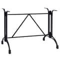 Pikkukuva 1 / 7: vidaXL Bistropöydän jalka musta 93x60x72 cm valualumiini
