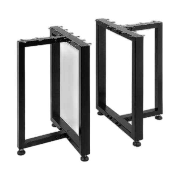 Metalliske Bordben - 2STK, Kraftige, 800kg Bæreevne 16x18 in