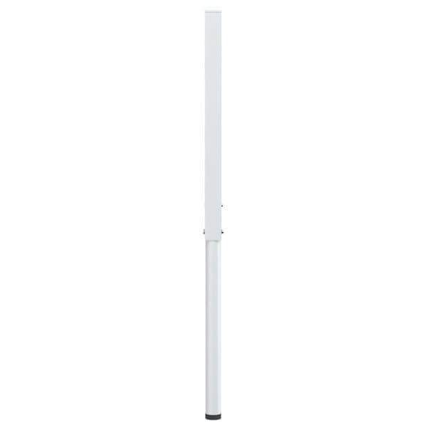 stel til arbejdsbænk 2 stk. 55x(69-95,5) cm metal grå