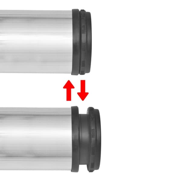 Höjdjusterbara bordsben 4 st borstad nickel 710 mm