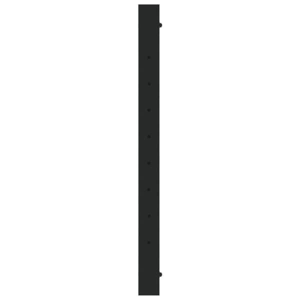 stel til arbejdsbænk 2 stk. 55x(69-95,5) cm metal sort