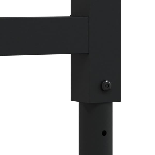 stel til arbejdsbænk 2 stk. 55x(69-95,5) cm metal sort